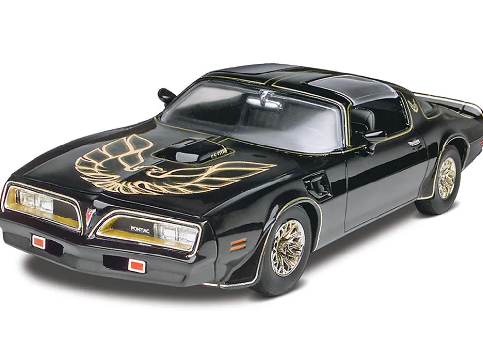 Level 4 Model Kit 1977 Pontiac Firebird Smokey and the Bandit 1977 Movie 1/25 Scale Model Revell 85-4027