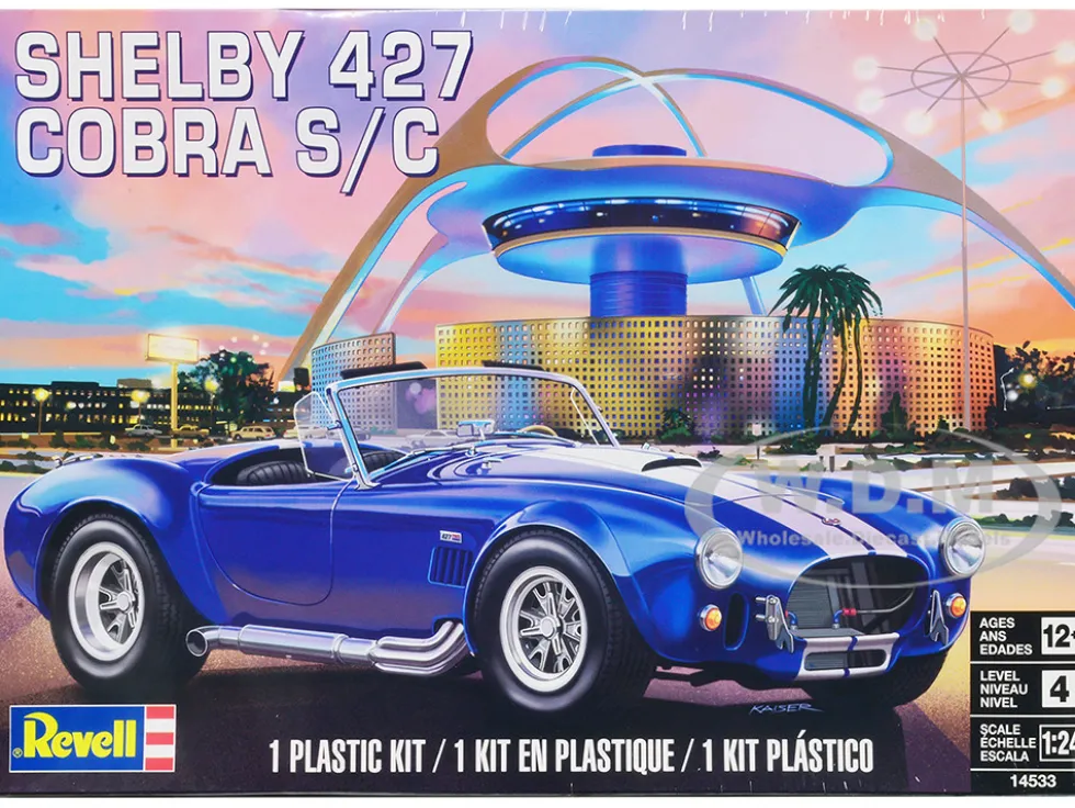 Level 4 Model Kit Shelby Cobra 427 S C 1/24 Scale Model Revell 14533