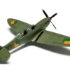 Level 2 Model Kit Supermarine Spitfire Tr.9 Fighter Aircraft with 2 Scheme Options 1/48 Plastic Model Kit by Airfix