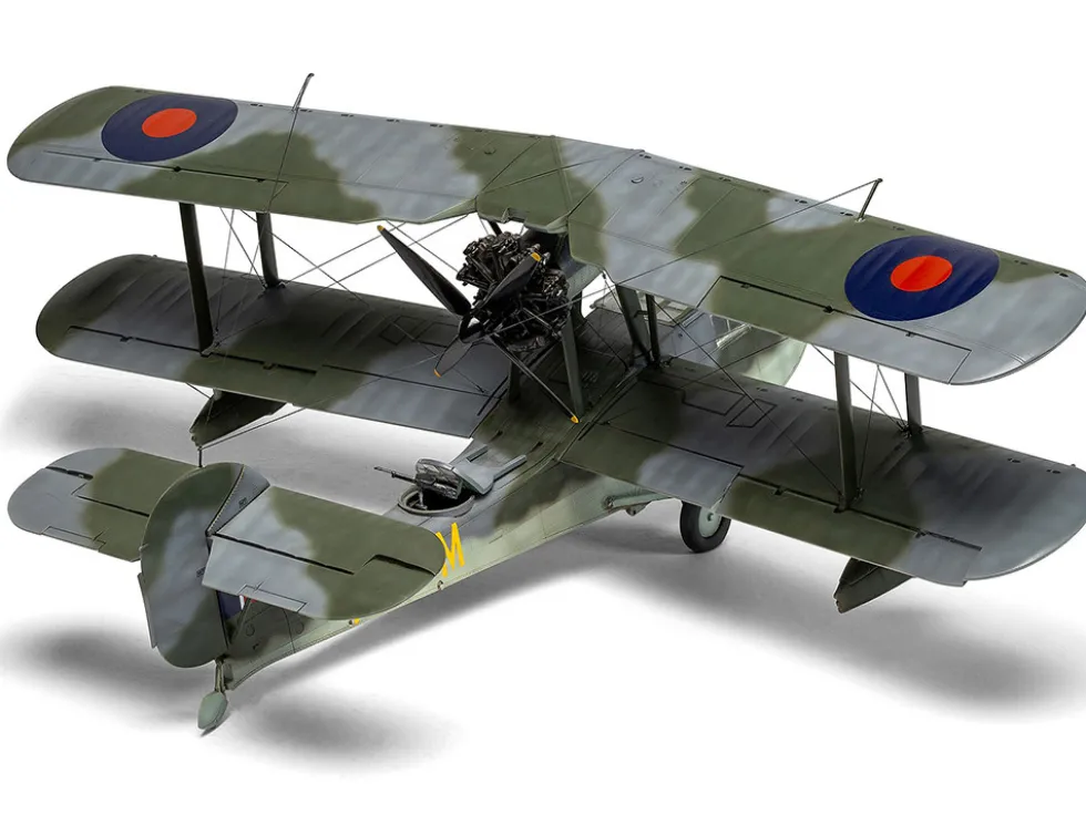 Level 3 Model Kit Supermarine Walrus Mk.I Aircraft with 3 Scheme Options 1/48 Plastic Model Kit by Airfix