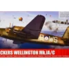 Level 3 Model Kit Vickers Wellington Mk IA C Bomber Aircraft with 2 Scheme Options 1/72 Plastic Model Kit Airfix A08019A