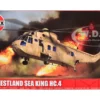 Level 3 Model Kit Westland Sea King HC.4 Helicopter with 2 Scheme Options 1/72 Plastic Model Kit by Airfix