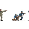 Level 1 Model Kit WWII RAF Ground Crew Figure and Accessory Set 1/48 Plastic Model Kit by Airfix