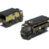 Level 2 Model Kit WWII 3-Ton General Service and Troop Trucks 1/76 Plastic Model Kit by Airfix