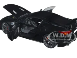 Lexus LFA Matt Black 1/18 Model Car Autoart 78852