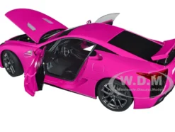 Lexus LFA Passionate Pink 1/18 Model Car Autoart 78859