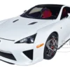 Lexus LFA Whitest White Carbon Top 1/18 Model Car Autoart 78851