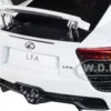Lexus LFA Whitest White Red Black Interior 1/18 Model Car Autoart 78850
