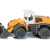 Liebherr 576 Wheel Loader Yellow with White Top Diecast Model Siku 1477