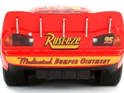 Lightning McQueen #95 Red Extra Wheels Disney & Pixar Cars Movie Hollywood Rides Series Diecast Model Car Jada 97751