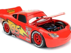 Lightning McQueen #95 Red Extra Wheels Disney & Pixar Cars Movie Hollywood Rides Series Diecast Model Car Jada 97751