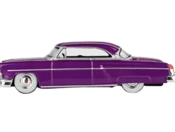 1954 Lincoln Capri Hot Rod Purple Metallic Limited Edition to 3600 pieces Worldwide 1/64 Diecast Model Car by Mini GT