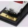 1979 Lincoln Continental Town Car White with Red Interior 1/64 Diecast Model Car by Sun Star