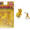 Lion Dance 2 4 piece Diecast Figure Set 1 Figures 1 Lion 2 Accessories Limited Edition to 2400 pieces Worldwide for 1/64 Scale Models American Diorama AD-2404MJ