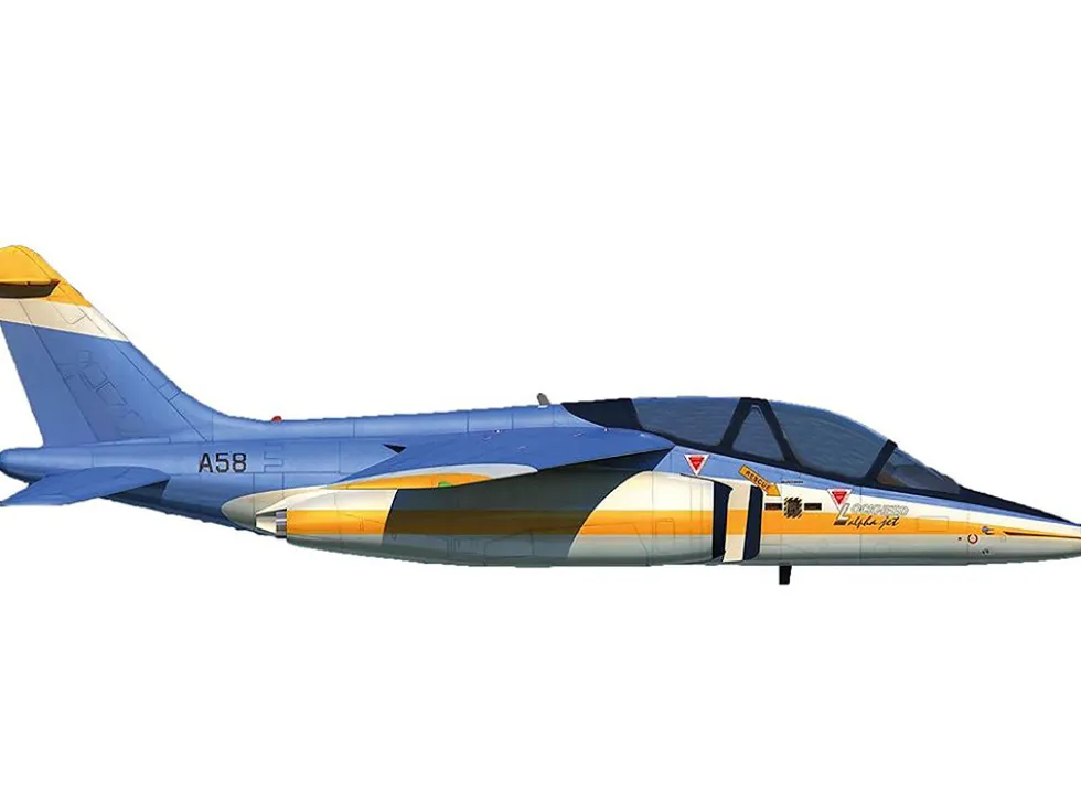 Lockheed Alpha Jet Aircraft "VTX-TS Competition" United States Navy "Military" Series 1/72 Diecast Model Airplane by Herpa