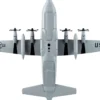 Lockheed C 130 Hercules Transport Aircraft Spare 617 United States Air Force 1/200 Diecast Model Airplane Postage Stamp PS5330-3