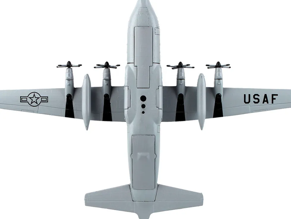 Lockheed C 130 Hercules Transport Aircraft Spare 617 United States Air Force 1/200 Diecast Model Airplane Postage Stamp PS5330-3