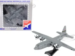 Lockheed C 130 Hercules Transport Aircraft Spare 617 United States Air Force 1/200 Diecast Model Airplane Postage Stamp PS5330-3