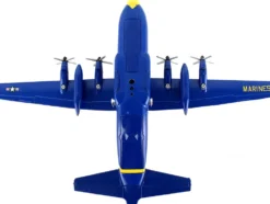 Lockheed C 130 Hercules Transport Aircraft Fat Albert Blue Angels 1/200 Diecast Model Airplane Postage Stamp PS5330-2