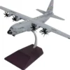 Lockheed C-130H3 Hercules Transport Aircraft "Montana Air National Guard, Great Falls ANGB" United States Air Force "Gemini 200" Series 1/200 Diecast Model Airplane by GeminiJets