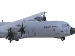 Lockheed C-130J-30 Super Hercules Transport Aircraft "05-8158, Flying Jennies, 815th Airlift Squadron, Keesler Air Force Base" United States Air Force "Gemini 200" Series 1/200 Diecast Model Airplane by GeminiJets