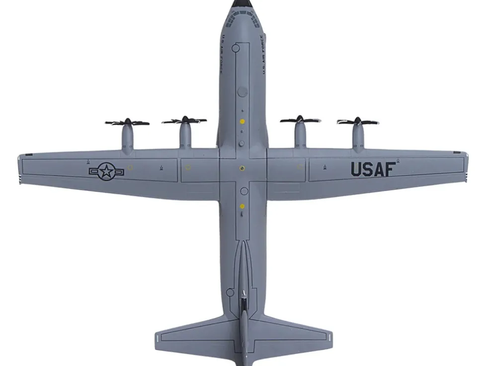 Lockheed C-130J-30 Super Hercules Transport Aircraft "05-8158, Flying Jennies, 815th Airlift Squadron, Keesler Air Force Base" United States Air Force "Gemini 200" Series 1/200 Diecast Model Airplane by GeminiJets