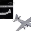 Lockheed C 130J Super Hercules Transport Aircraft British Royal Air Force Gray Gemini 200 Series 1/200 Diecast Model Airplane GeminiJets G2RAF713