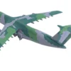 Lockheed C-5M Super Galaxy Transport Aircraft "New York Air National Guard, 105th Airlift Wing, Stewart Air National Guard Base" United States Air Force (68-0226) Green Camouflage "Gemini Macs" Series 1/400 Diecast Model Airplane by GeminiJets