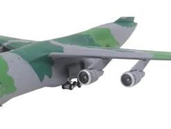 Lockheed C-5M Super Galaxy Transport Aircraft "New York Air National Guard, 105th Airlift Wing, Stewart Air National Guard Base" United States Air Force (68-0226) Green Camouflage "Gemini Macs" Series 1/400 Diecast Model Airplane by GeminiJets