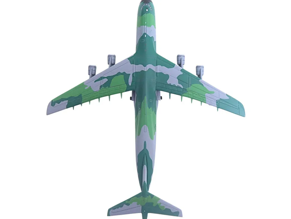Lockheed C-5M Super Galaxy Transport Aircraft "New York Air National Guard, 105th Airlift Wing, Stewart Air National Guard Base" United States Air Force (68-0226) Green Camouflage "Gemini Macs" Series 1/400 Diecast Model Airplane by GeminiJets