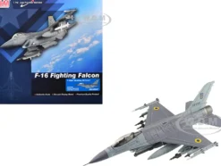 Lockheed F-16AM Fighting Falcon Fighter Aircraft "UA24-3596, Pylon Integrated Dispenser System Plus" (2024) Ukrainian Air Force "Air Power Series" 1/72 Diecast Model by Hobby Master