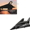 Lockheed F-117A Nighthawk Stealth Aircraft "84-0809" (2022) United States Air Force "Air Power Series" 1/72 Diecast Model by Hobby Master