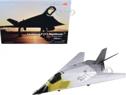 Lockheed F 117A Nighthawk Stealth Aircraft Toxic Death 1991 Air Power Series 1/72 Diecast Model Hobby Master HA5810