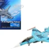 Lockheed F 16B Fighting Falcon Fighter Aircraft Top Gun 90th Anniversary of Naval Aviation NSAWC United States Navy Air Power Series 1/72 Diecast Model Hobby Master HA38017