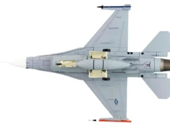 Lockheed F 16B Fighting Falcon Fighter Aircraft Top Gun 90th Anniversary of Naval Aviation NSAWC United States Navy Air Power Series 1/72 Diecast Model Hobby Master HA38017