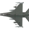 Lockheed F-16C Fighting Falcon Fighter Aircraft "88-0545, 138th Fighter Wing, Oklahoma Air National Guard" (2024) United States Air Force "Air Power Series" 1/72 Diecast Model by Hobby Master