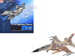 Lockheed F-16C Fighting Falcon Fighter Aircraft "85-474, Rockslide, 706th Aggressor Squadron" United States Air Force "Air Power Series" 1/72 Diecast Model by Hobby Master