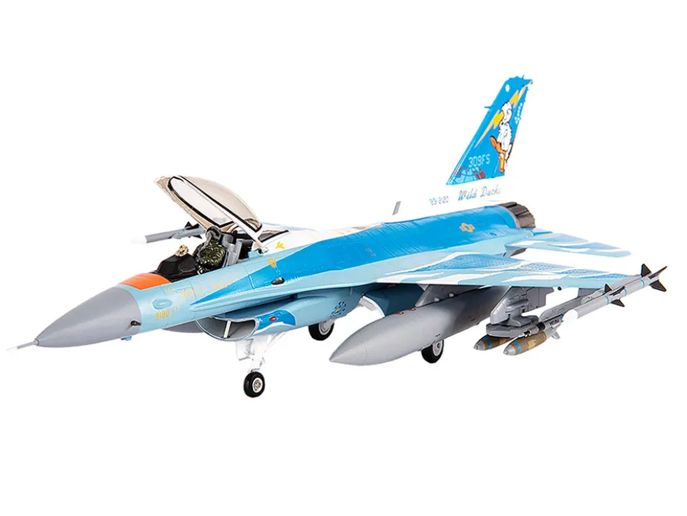 Lockheed F-16C Fighting Falcon Fighter Aircraft "309th Fighter Squadron, 56th Operations Group, Wild Ducks" (2022) United States Air Force 1/72 Diecast Model by JC Wings
