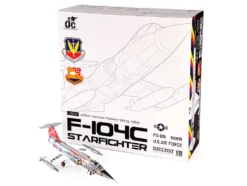 Lockheed F 104C Starfighter Fighter Aircraft 479th Tactical Fighter Wing 1958 United States Air Force 1/72 Diecast Model JC Wings JCW-72-F104-004
