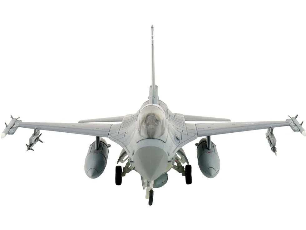 Lockheed F-16D Fighting Falcon Fighter Aircraft "85-1572, Edwards Air Force Base" (2024) United States Air Force "Air Power Series" 1/72 Diecast Model by Hobby Master