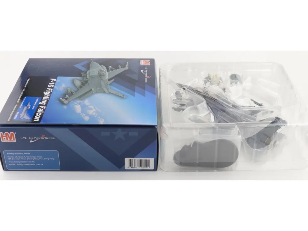 Lockheed F-16D Fighting Falcon Fighter Aircraft "85-1572, Edwards Air Force Base" (2024) United States Air Force "Air Power Series" 1/72 Diecast Model by Hobby Master