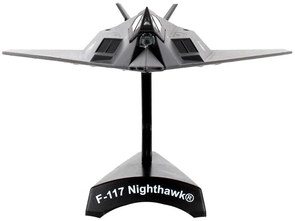 Lockheed F 117 Nighthawk Stealth Aircraft United States Air Force 1/150 Diecast Model Airplane Postage Stamp PS5386