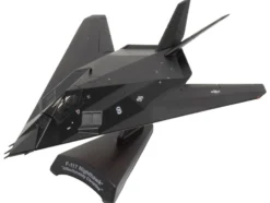 Lockheed F-117 Nighthawk Stealth Aircraft "Affectionately Christine - Stars and Stripes" United States Air Force 1/150 Diecast Model Airplane by Postage Stamp