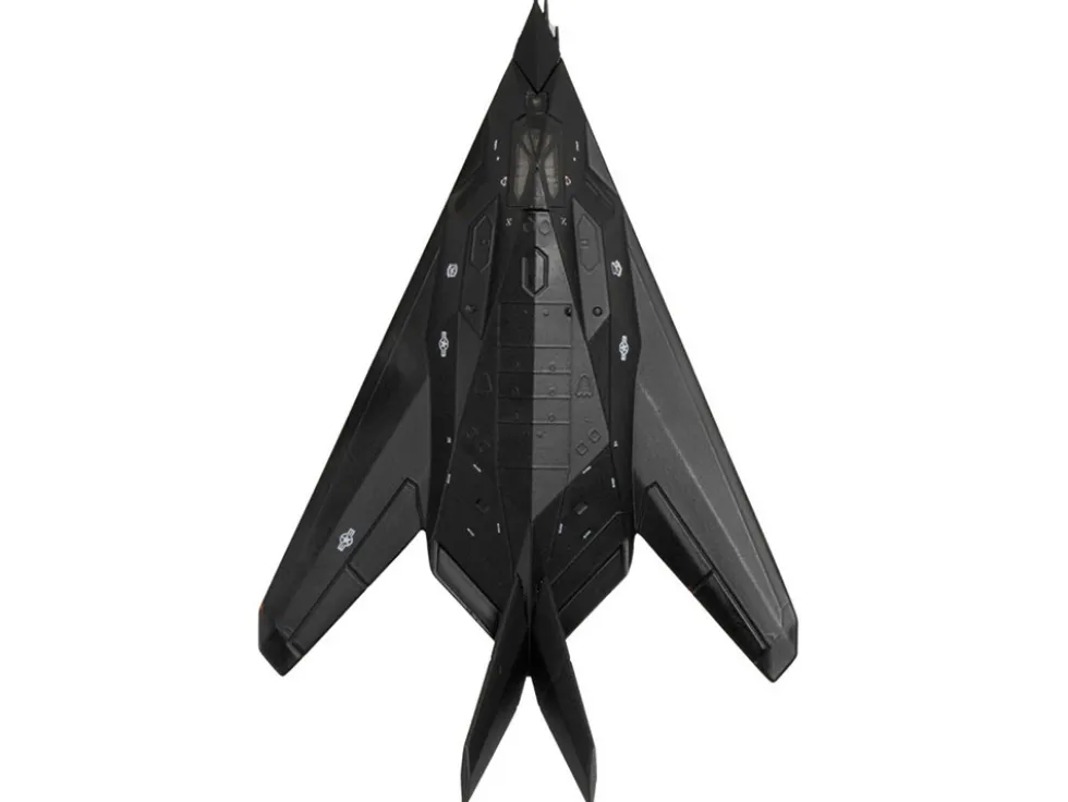 Lockheed F-117 Nighthawk Stealth Aircraft "Affectionately Christine - Stars and Stripes" United States Air Force 1/150 Diecast Model Airplane by Postage Stamp
