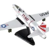 Lockheed F 80 Shooting Star Fighter Aircraft Evil Eye Fleagle Miss Barbara Ann United States Air Force 1/96 Diecast Model Airplane Postage Stamp PS5392-1