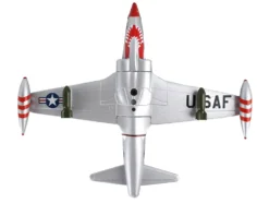 Lockheed F 80 Shooting Star Fighter Aircraft Evil Eye Fleagle Miss Barbara Ann United States Air Force 1/96 Diecast Model Airplane Postage Stamp PS5392-1