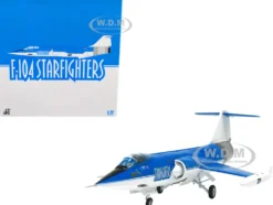 Lockheed F104S Starfighter Aircraft Starfighters Aerospace Aerobatics Team 2012 1/72 Diecast Model JC Wings JCW-72-F104-001