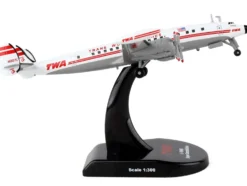 Lockheed L 1049G Super Constellation Commercial Aircraft Trans World Airlines TWA 1/300 Diecast Model Airplane Postage Stamp PS5806-1
