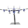 Lockheed L 1049G Super Constellation Commercial Aircraft Blue Angels United States Navy 1/300 Diecast Model Airplane Postage Stamp PS5806-2