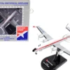 Lockheed L 1049G Super Constellation Commercial Aircraft Qantas Airways 1/300 Diecast Model Airplane Postage Stamp PS5806-4
